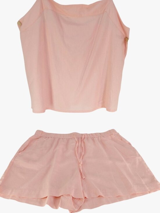 State Of Day Other - State Of Day Womens Two-Piece Pink Sleepwear Set XL